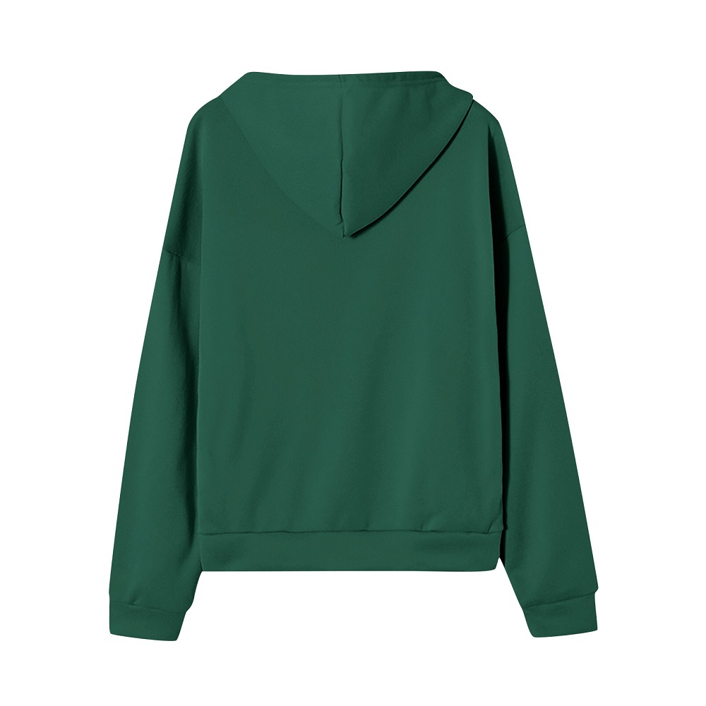 womens green hoodies