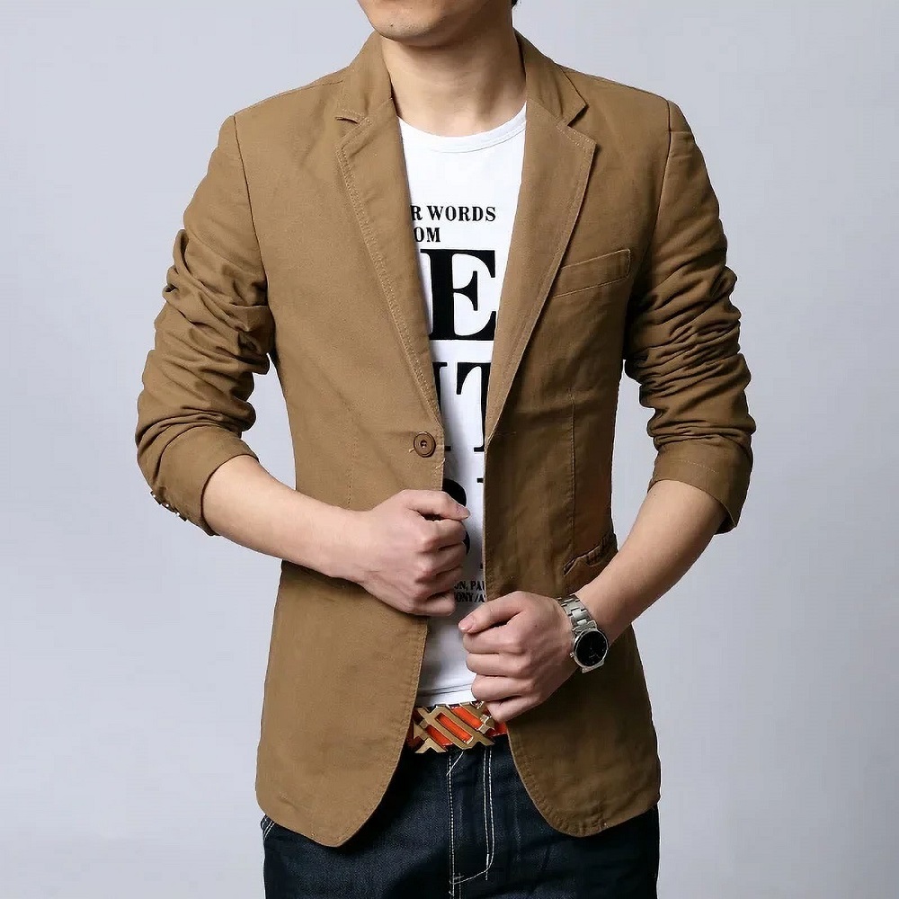 casual men's blazer