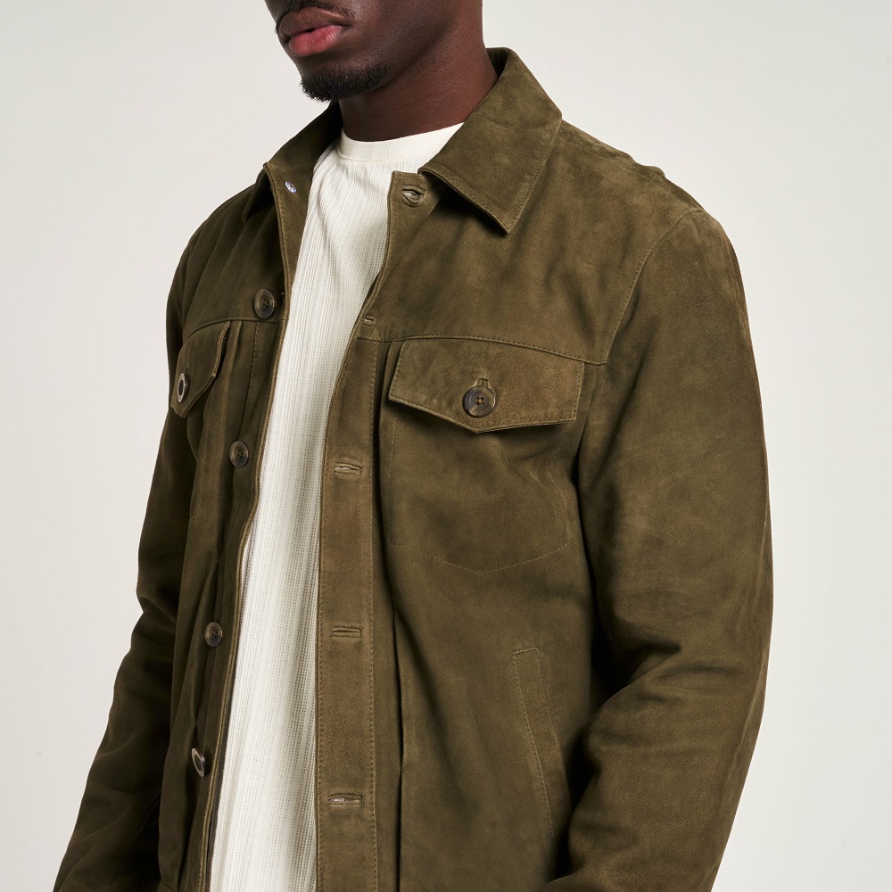 suede trucker jacket