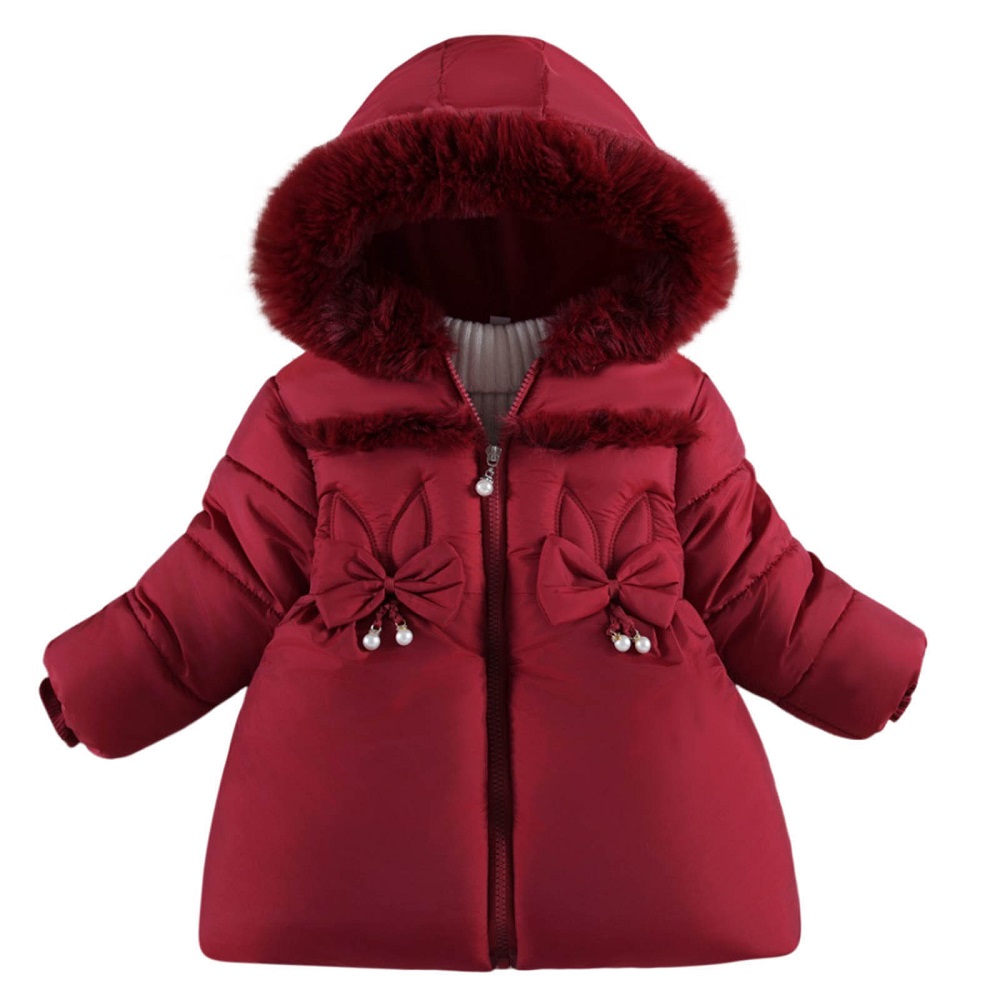 girls long winter coat