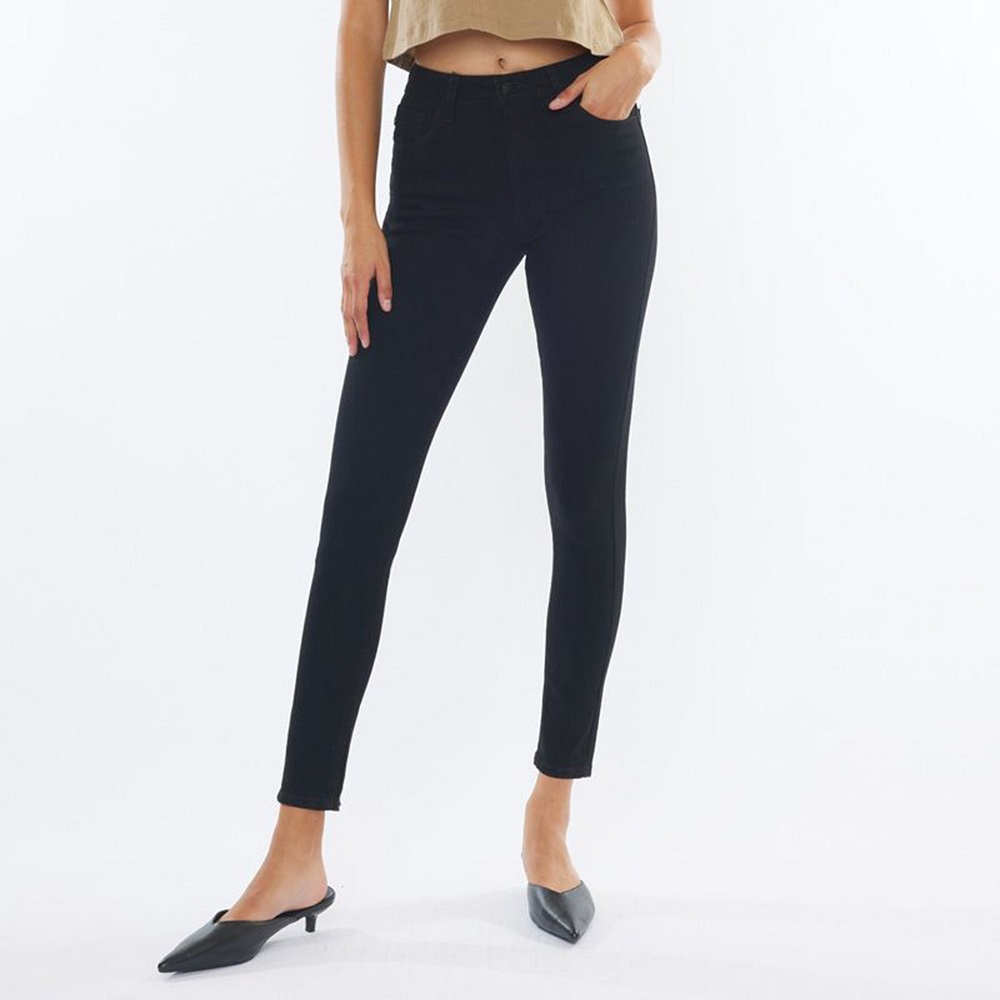 black skinny jeans women