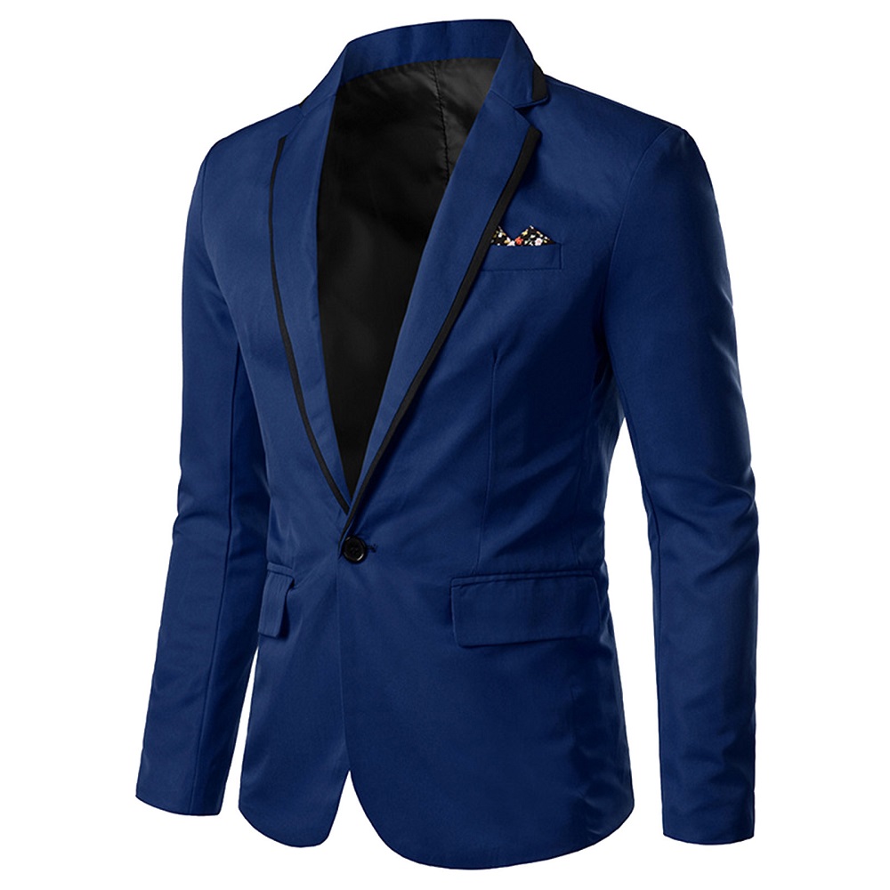 blue blazer outfit men