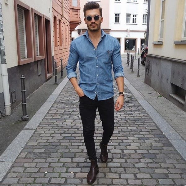black jeans for men