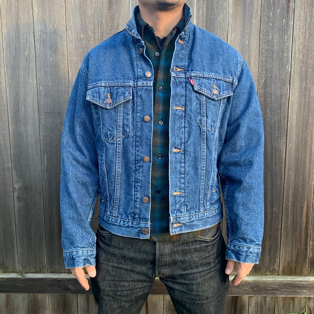 men denim jacket
