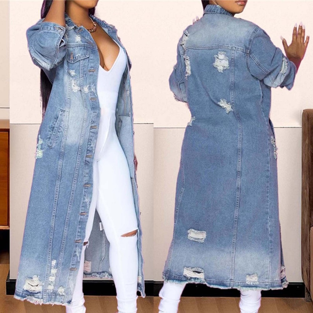 plus size denim jacket