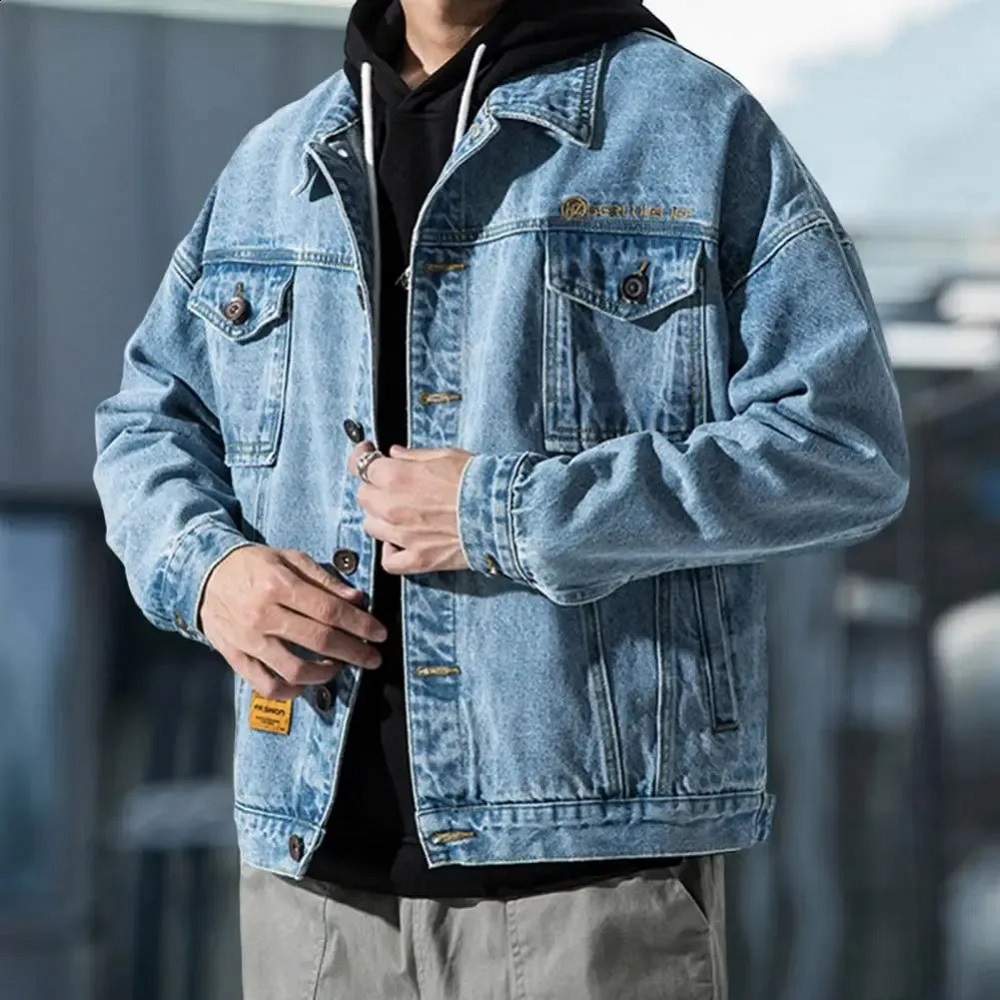 men denim jacket