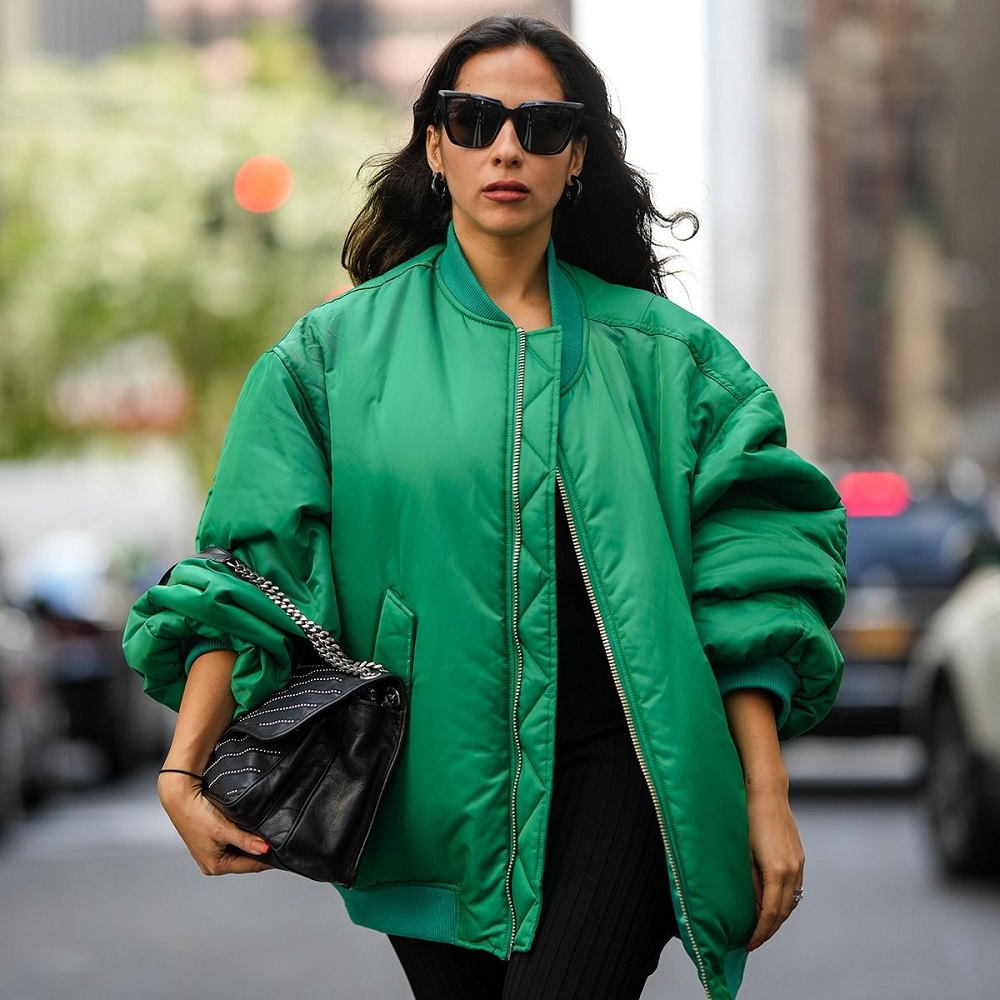 oversized bomber jacket