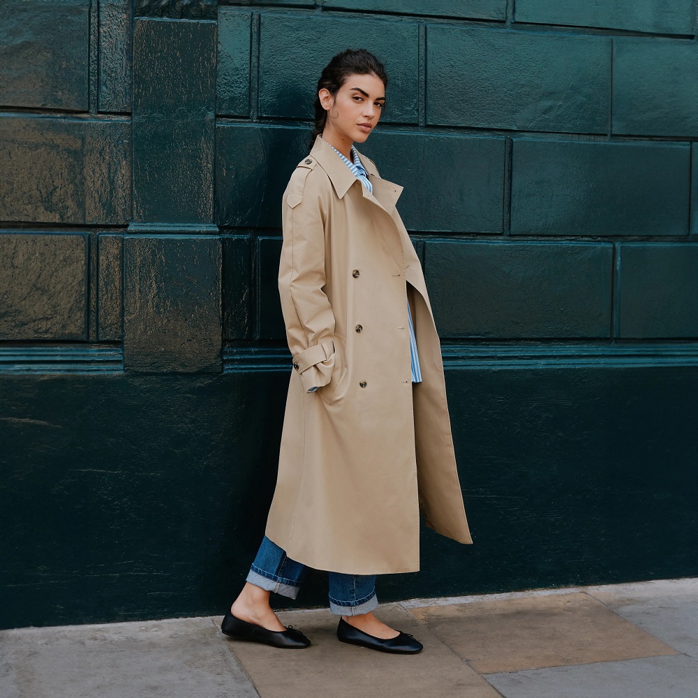 belted trench coat