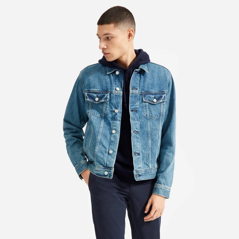 men denim jacket