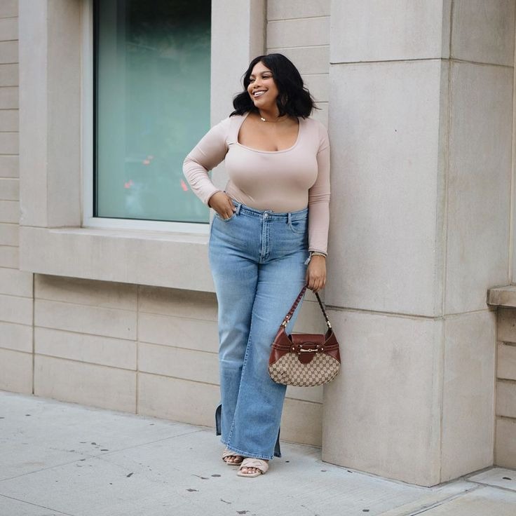 plus size wide leg jeans
