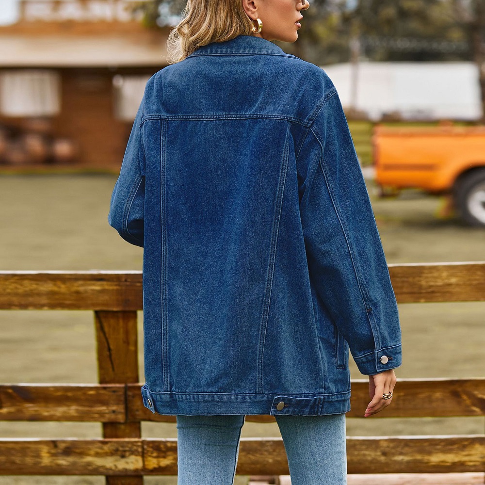 plus size denim jacket