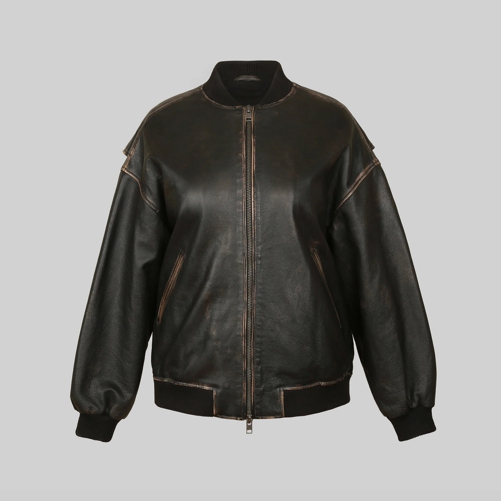 oversized bomber jacket