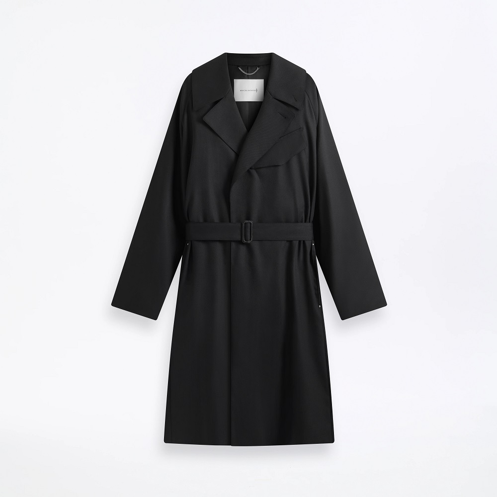 belted trench coat