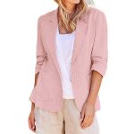 plus size long blazer