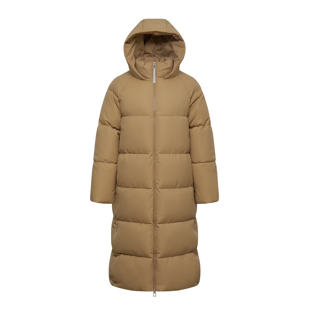 extra long puffer coat