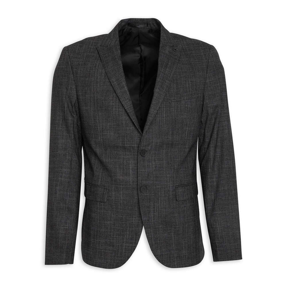 formal dark grey blazer