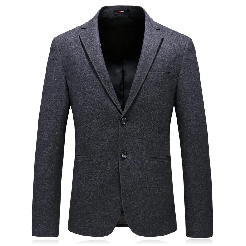 formal dark grey blazer