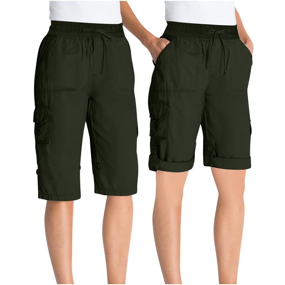 womens cargo shorts