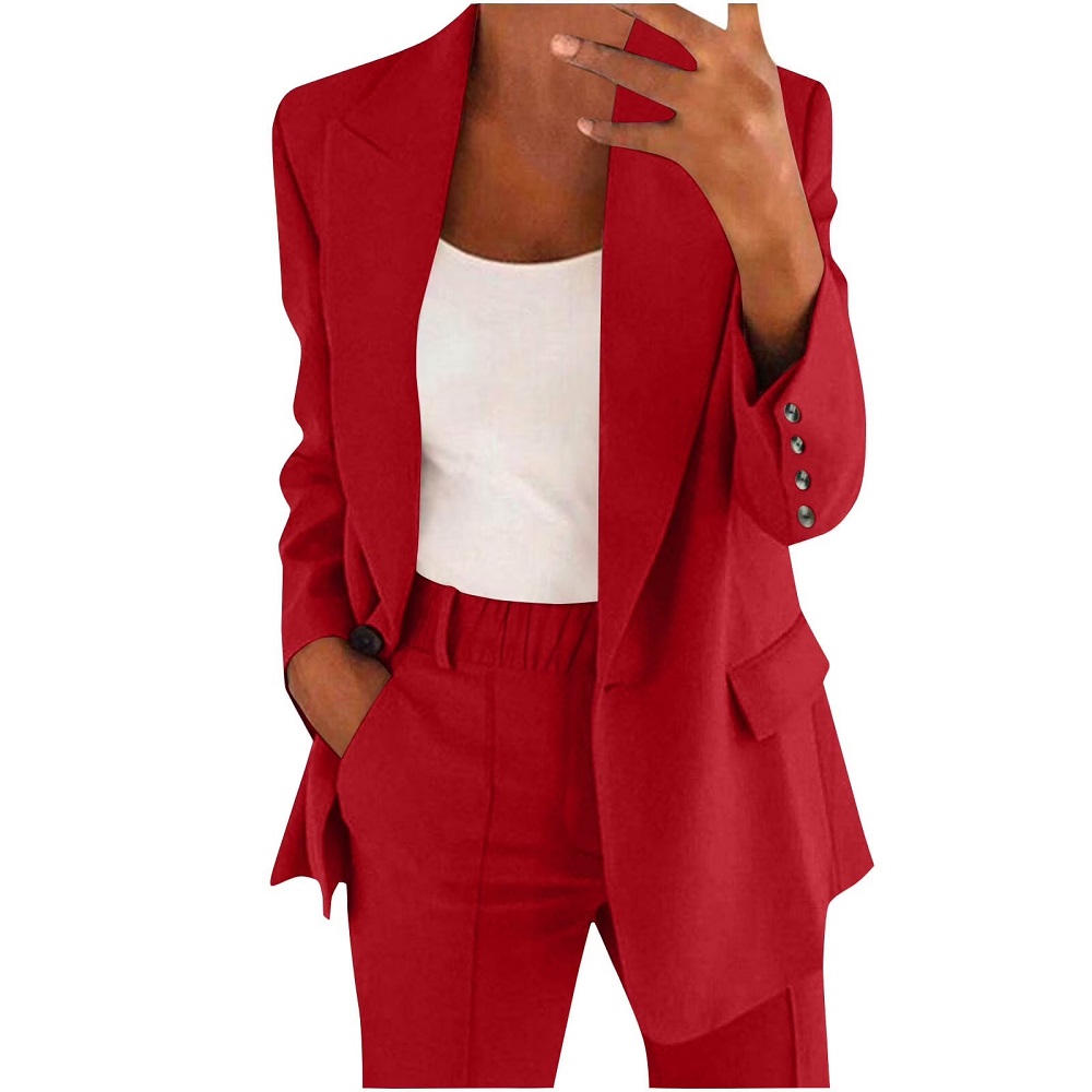 plus size blazer set