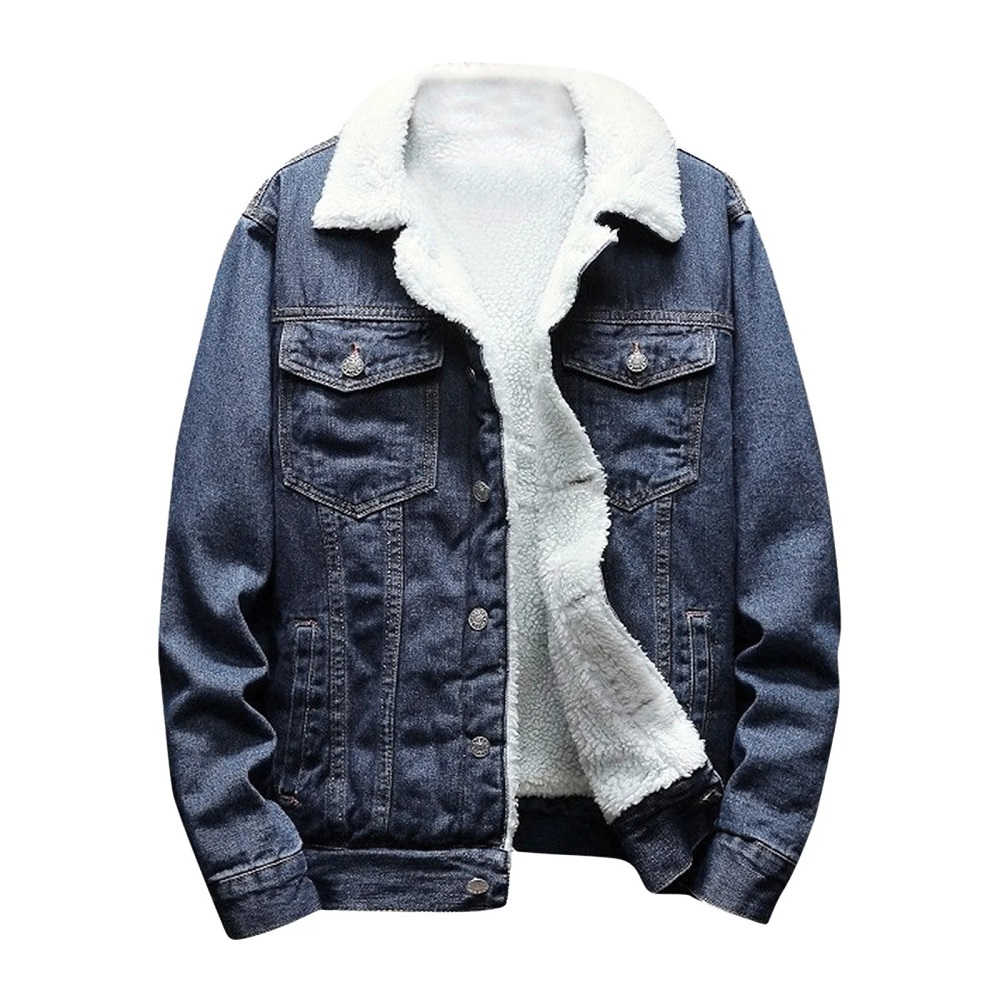 sherpa denim jacket