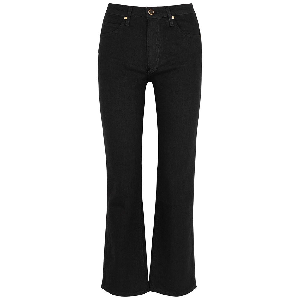 black high waisted jeans