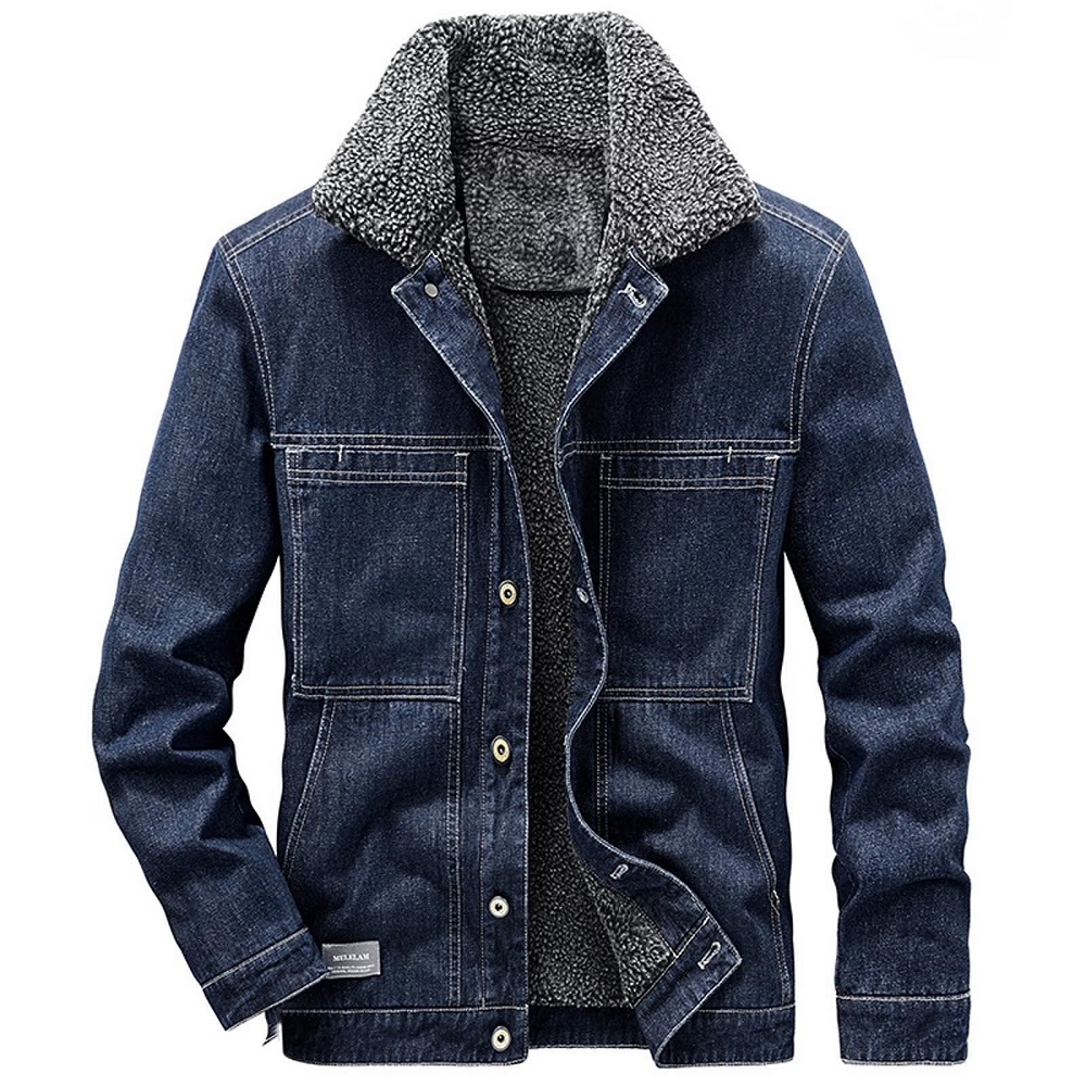 sherpa denim jacket