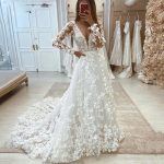 lace wedding gown