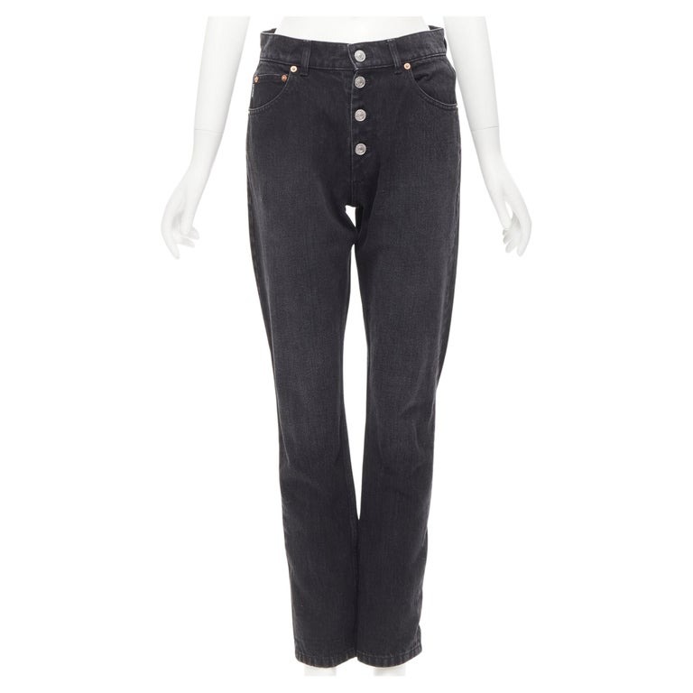 black high waisted jeans