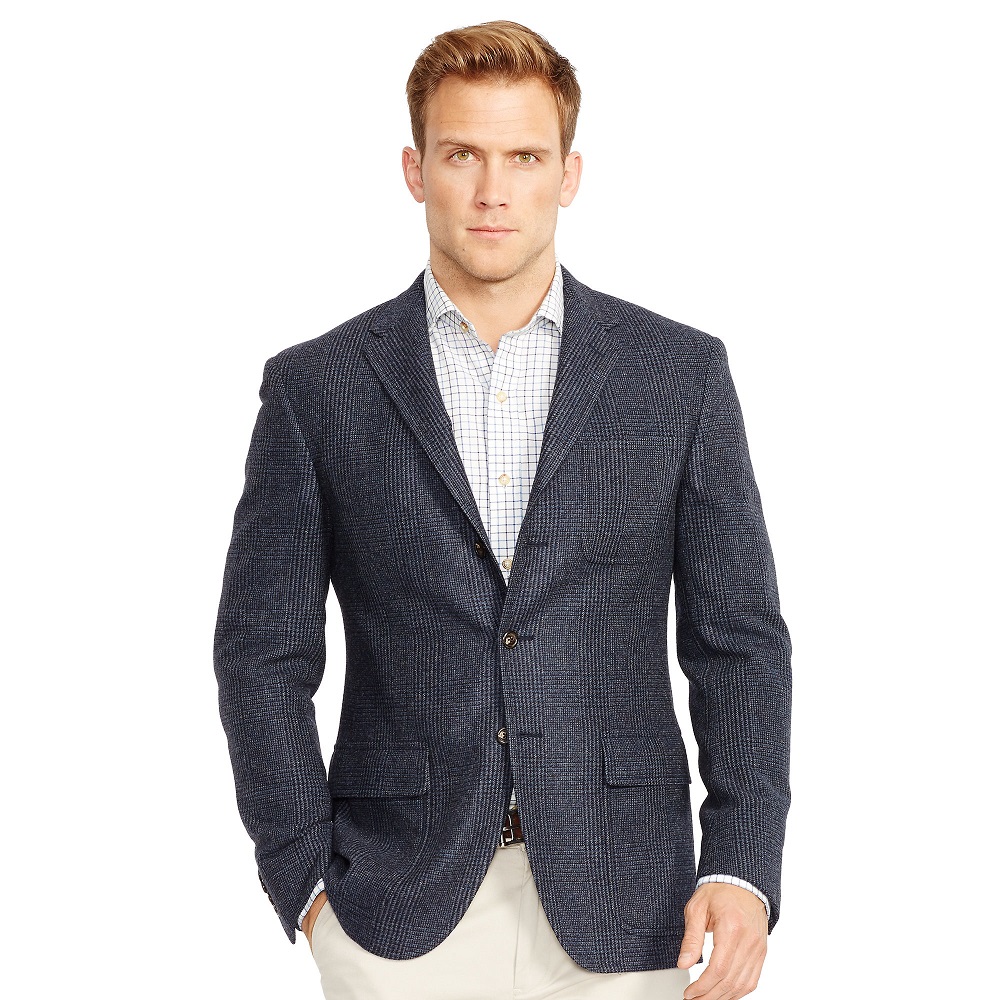 blue sport coat outfit