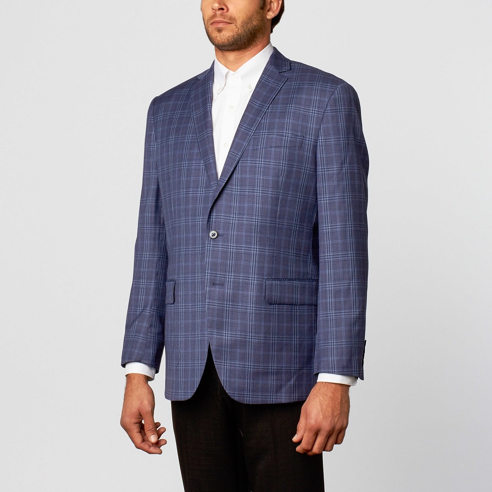 light blue sports coat