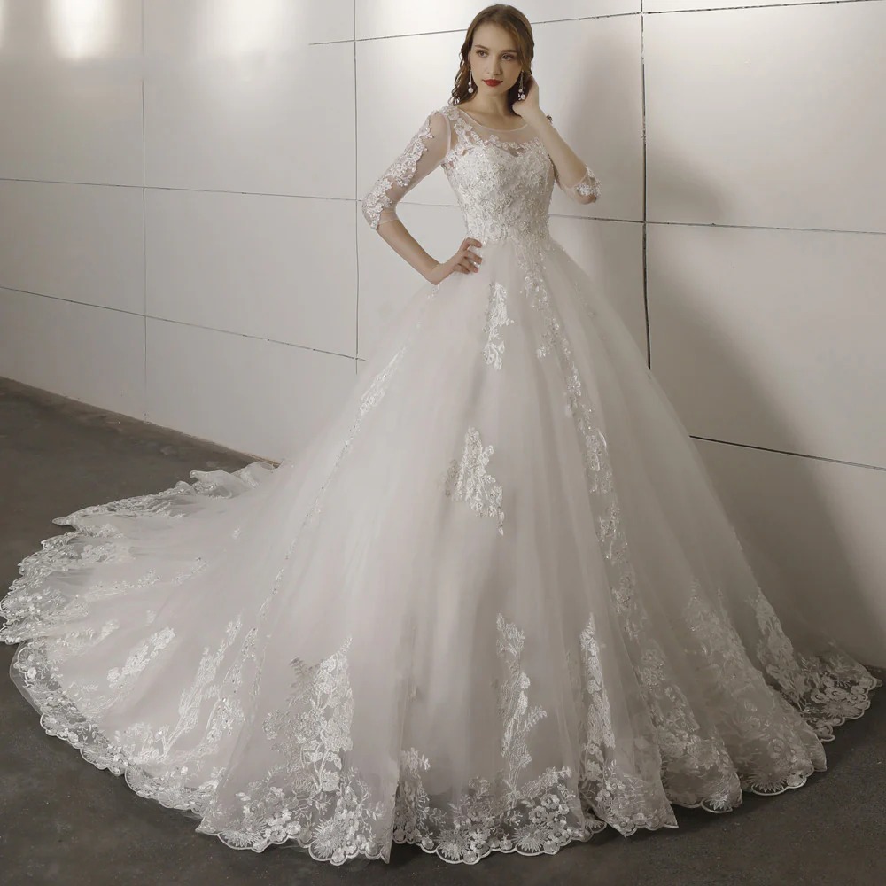 princess wedding gown