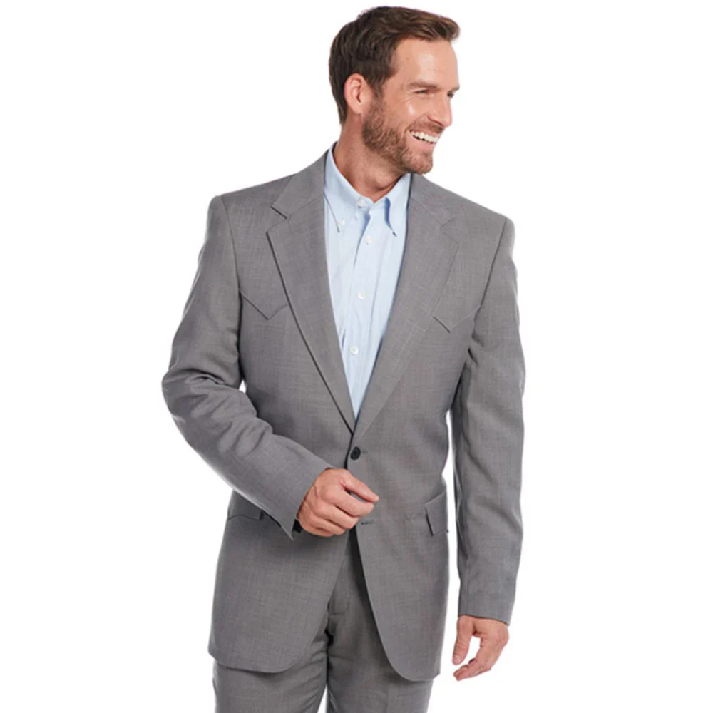 mens grey sports coat