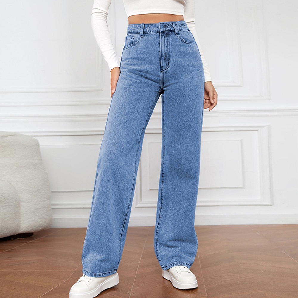 low rise straight jeans