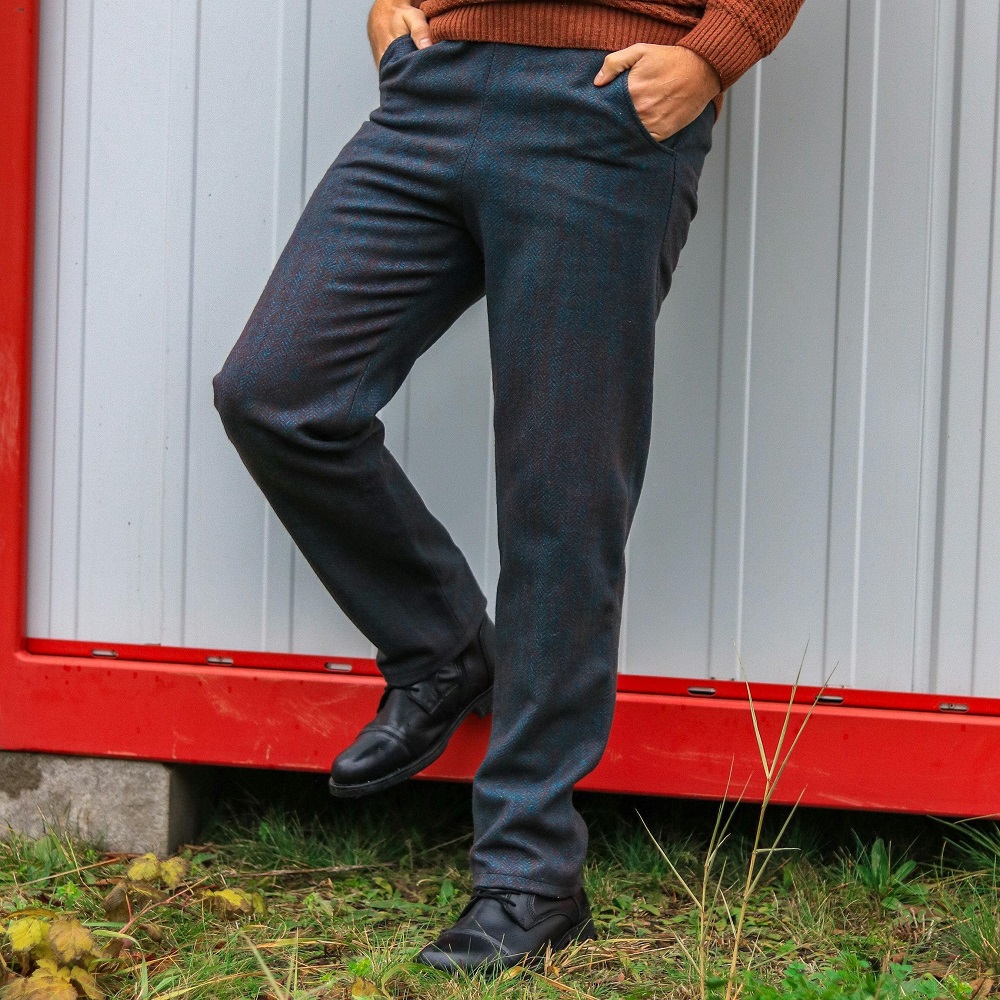 wool pants men