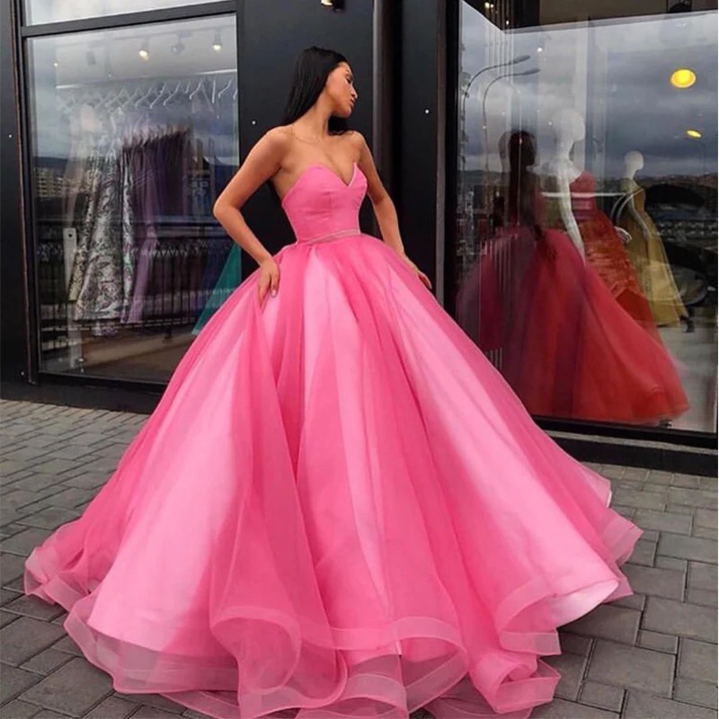 prom ball gown