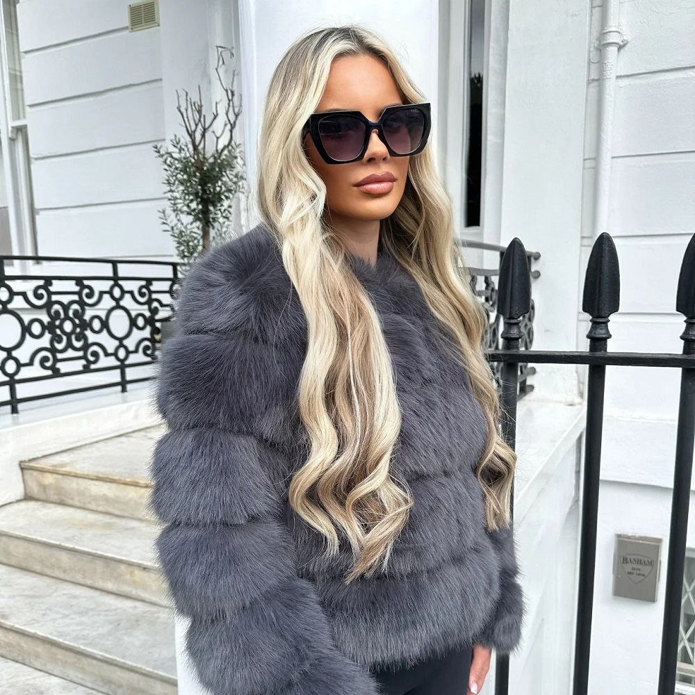 faux fur coat