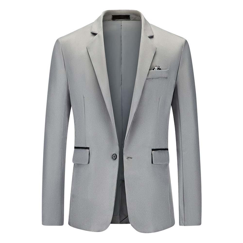 mens grey sports coat