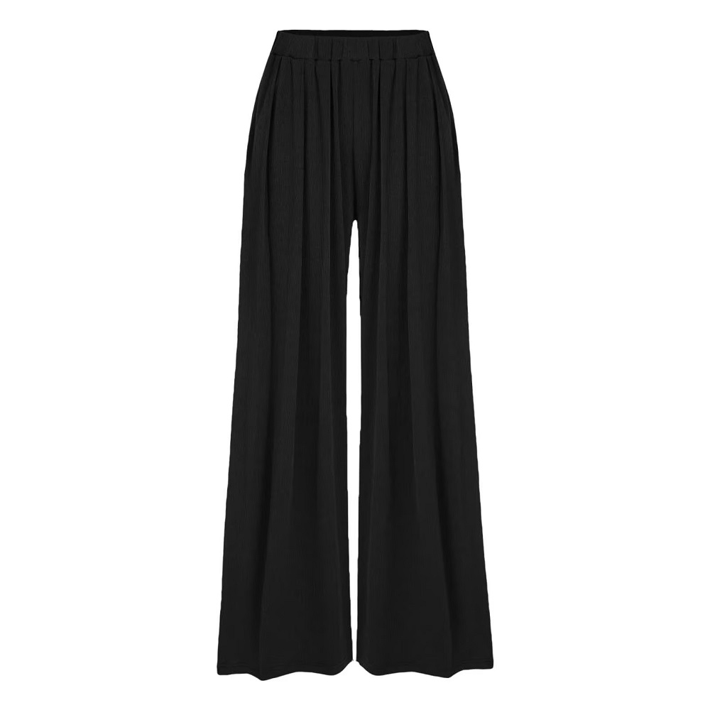 high waist wide leg pants