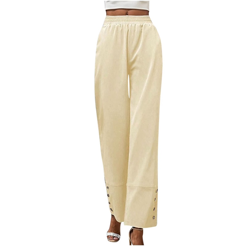 high waist wide leg pants