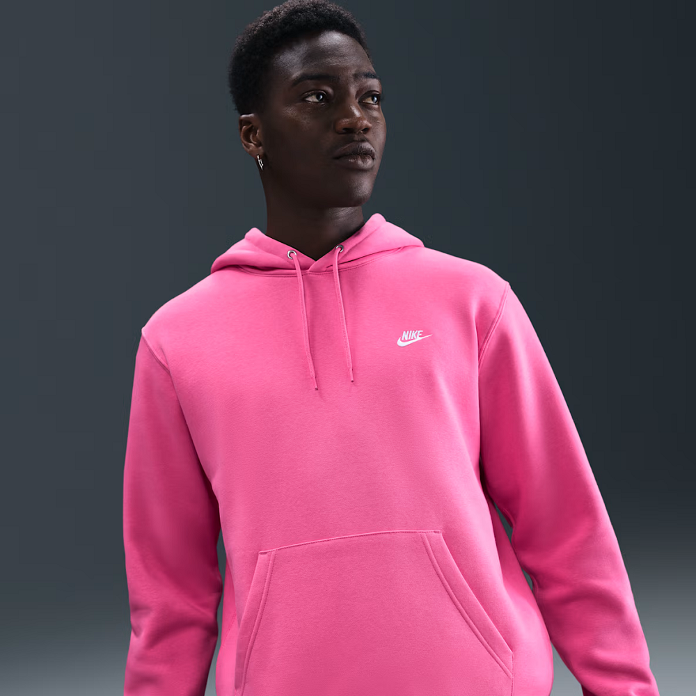 pink hoodies for men