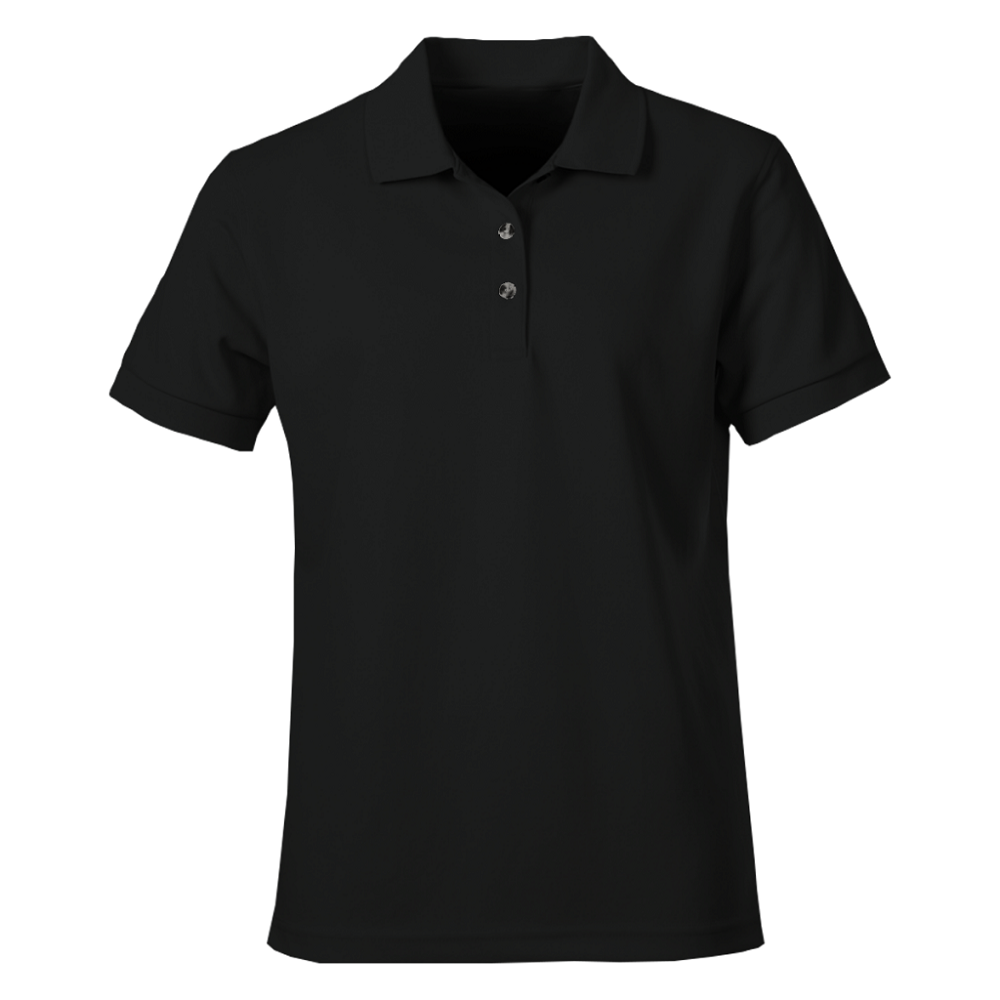 black polo shirts