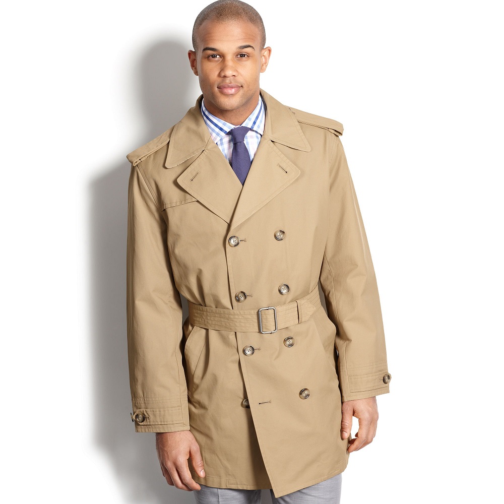 lined trench coat