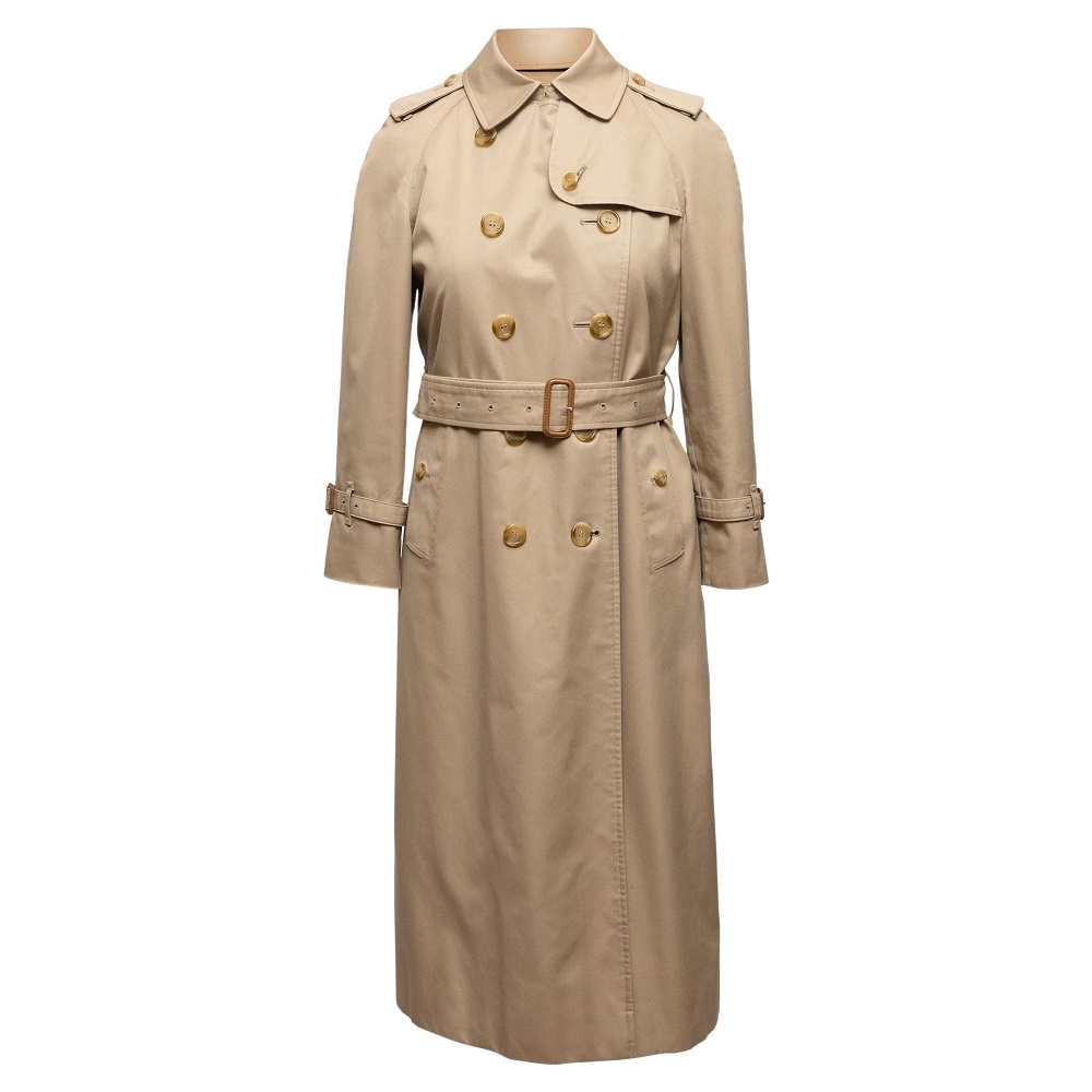 lined trench coat