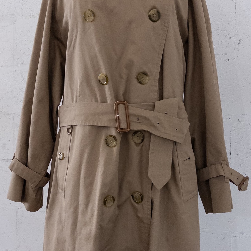 lined trench coat