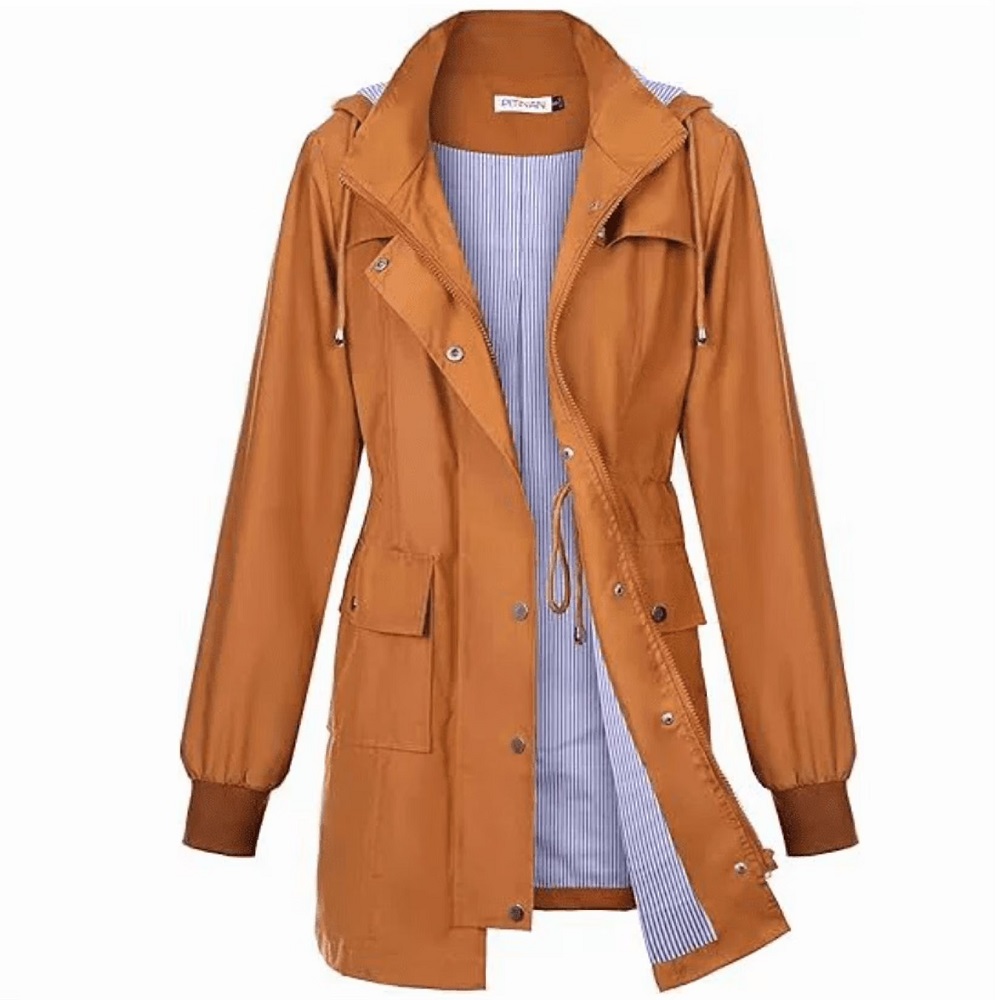 trench coat rain jacket