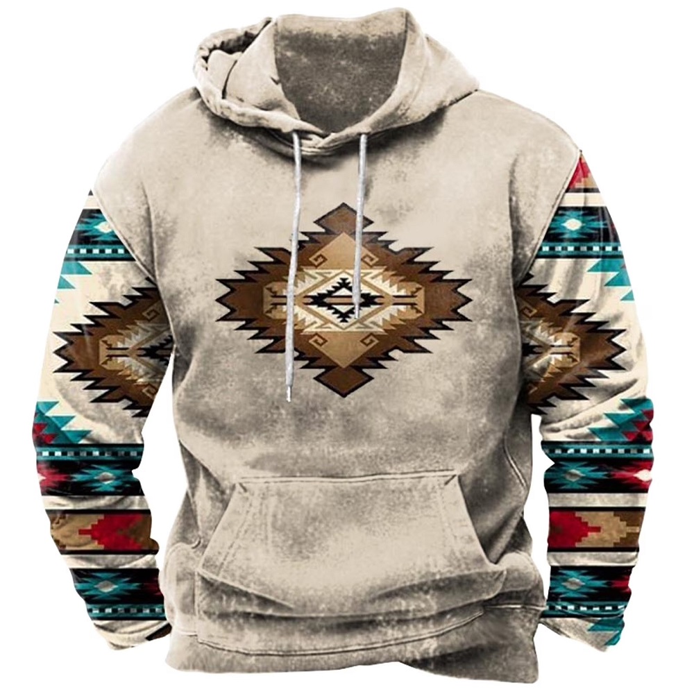 mens western hoodies