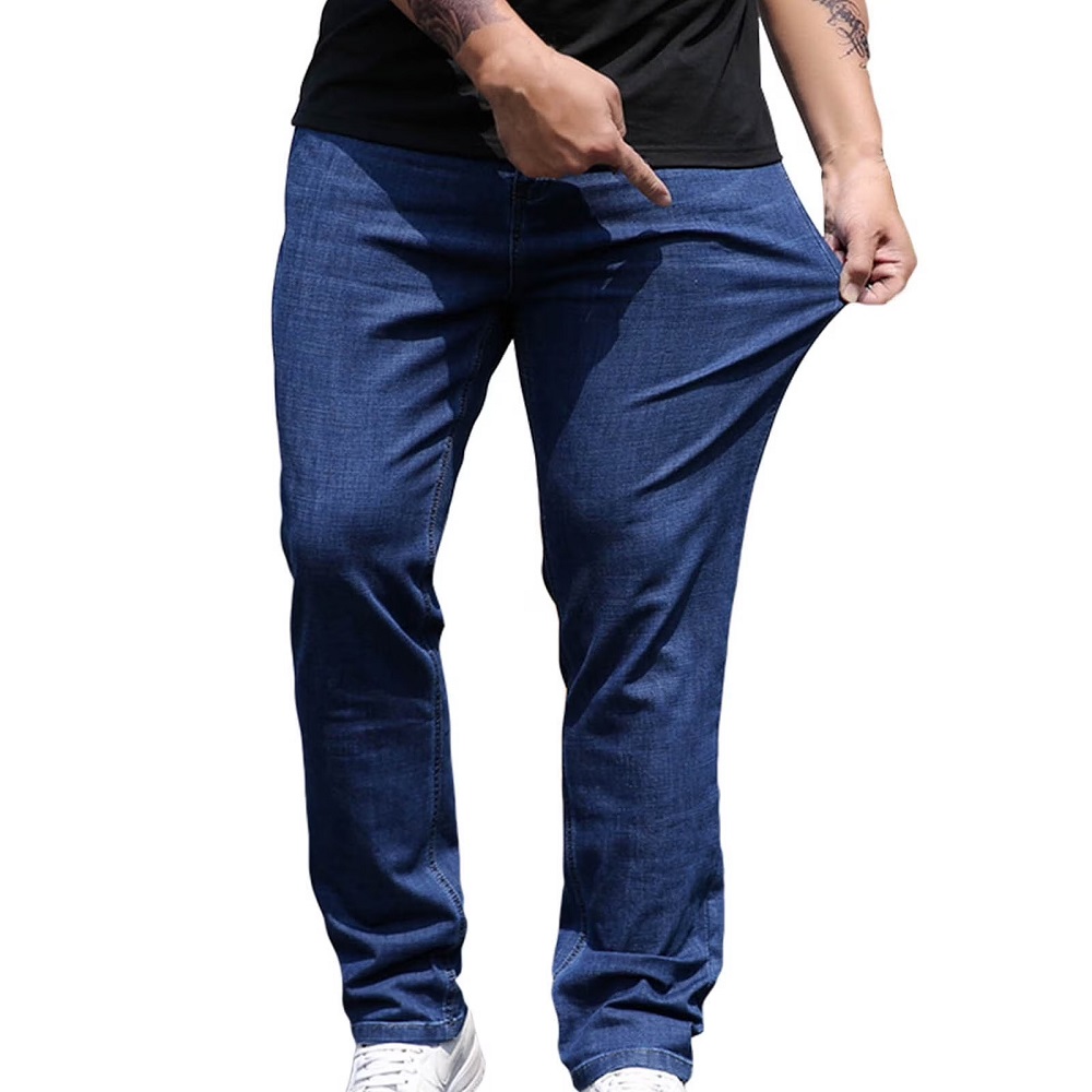  elastic waist jeans