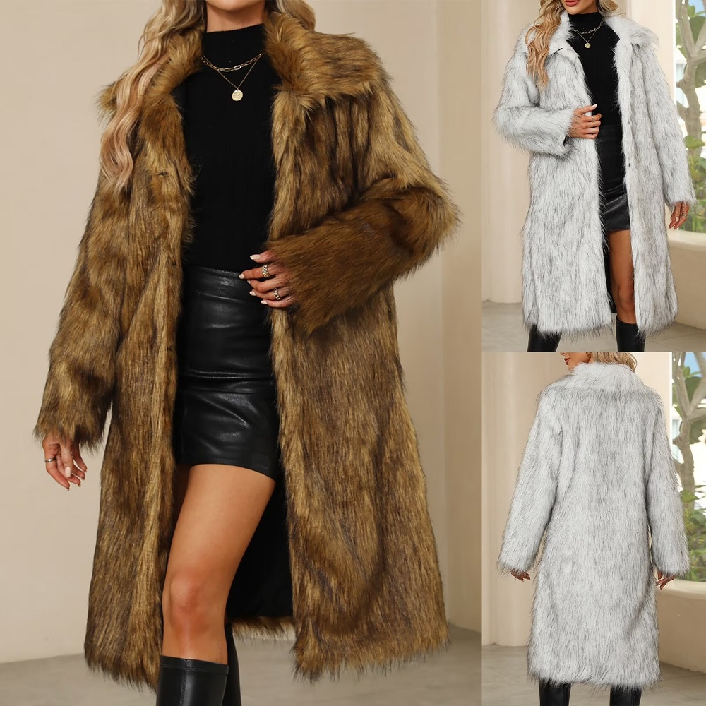 fur winter coat