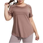 plus size workout tops