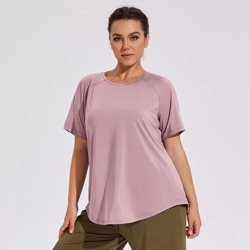 plus size workout tops